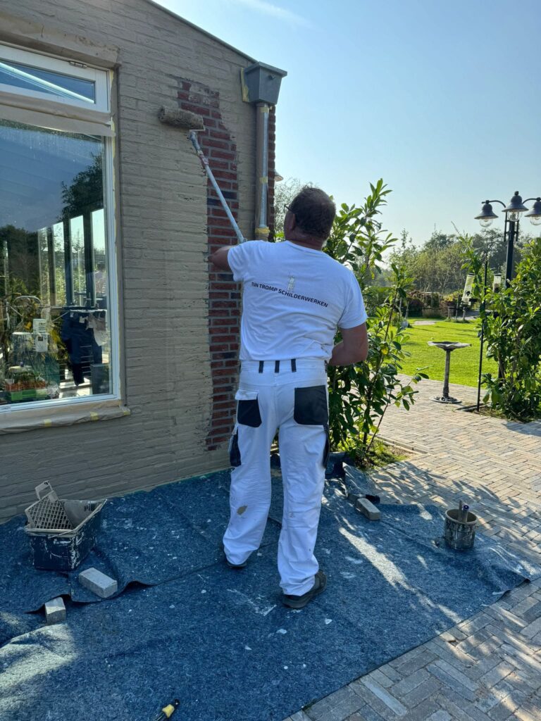 Tijn Tromp aan het werk